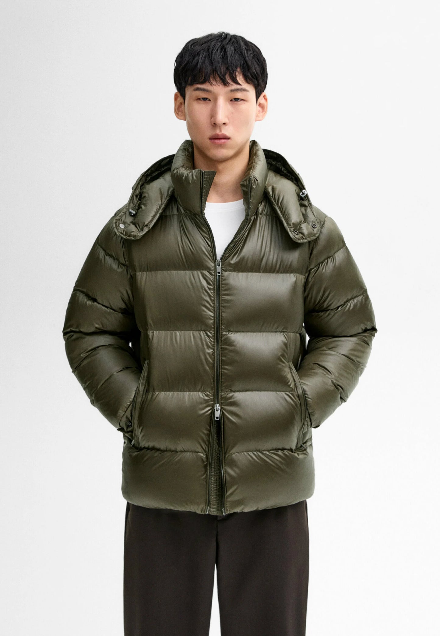 PUFFER JACKET - KHAKI