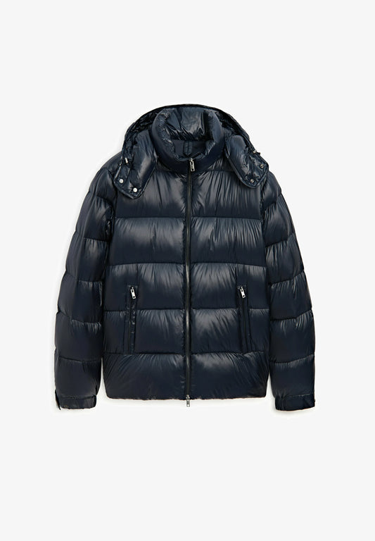 PUFFER JACKET - DARK BLUE