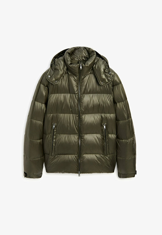 PUFFER JACKET - KHAKI